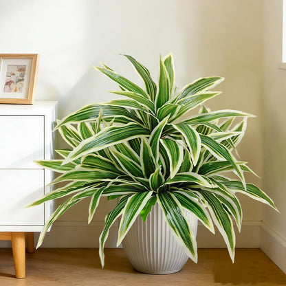 Fake Ferns,Faux Outdoor Plants UV Resistant,3D Real Touch Fake Plants Total 60 Blades,Weatherproof Artificial Plants Outdoor Indoor for Garden Porch Home Office Living Room Decor