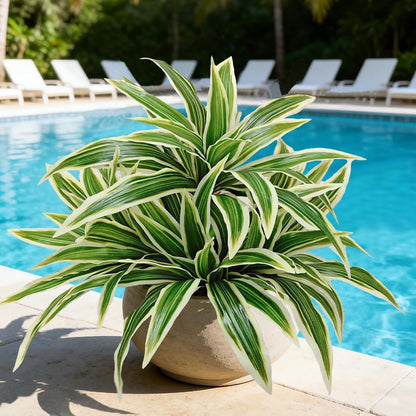 Fake Ferns,Faux Outdoor Plants UV Resistant,3D Real Touch Fake Plants Total 60 Blades,Weatherproof Artificial Plants Outdoor Indoor for Garden Porch Home Office Living Room Decor