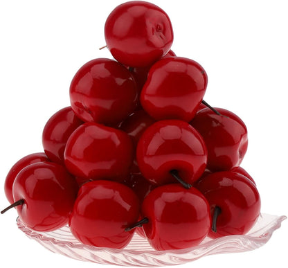 30pcs Artificial Fake Mini Pomegranates Fruit for Home Festival