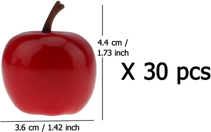 30pcs Artificial Fake Mini Pomegranates Fruit for Home Festival