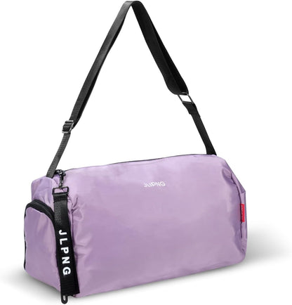 Small Travel Duffel Bag Foldable Waterproof Gym Bag for Gym Beach Swim Bags Men Women Duffle Bag Lightweight Oxford Cloth Sports Bags -Yellow