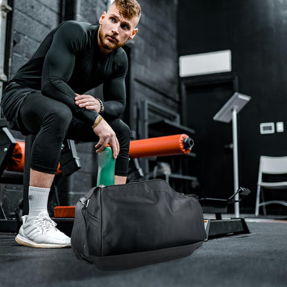 Small Travel Duffel Bag Foldable Waterproof Gym Bag for Gym Beach Swim Bags Men Women Duffle Bag Lightweight Oxford Cloth Sports Bags -Yellow