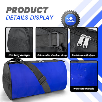 Small Travel Duffel Bag Foldable Waterproof Gym Bag for Gym Beach Swim Bags Men Women Duffle Bag Lightweight Oxford Cloth Sports Bags -Yellow
