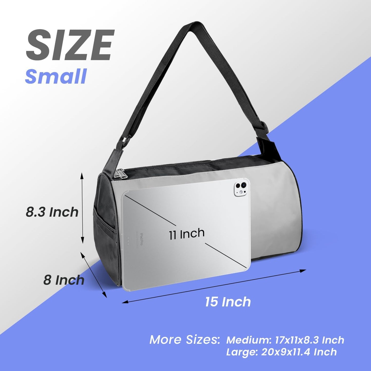 Small Travel Duffel Bag Foldable Waterproof Gym Bag for Gym Beach Swim Bags Men Women Duffle Bag Lightweight Oxford Cloth Sports Bags -Yellow