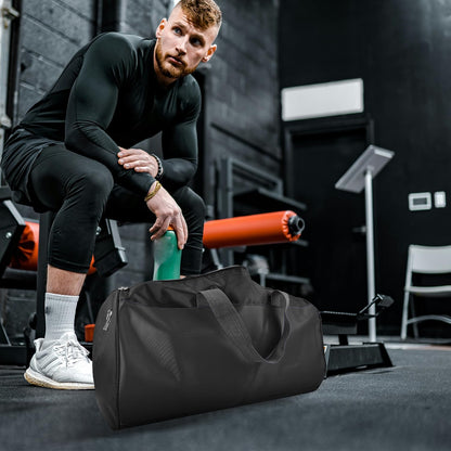 Small Travel Duffel Bag Foldable Waterproof Gym Bag for Gym Beach Swim Bags Men Women Duffle Bag Lightweight Oxford Cloth Sports Bags -Yellow