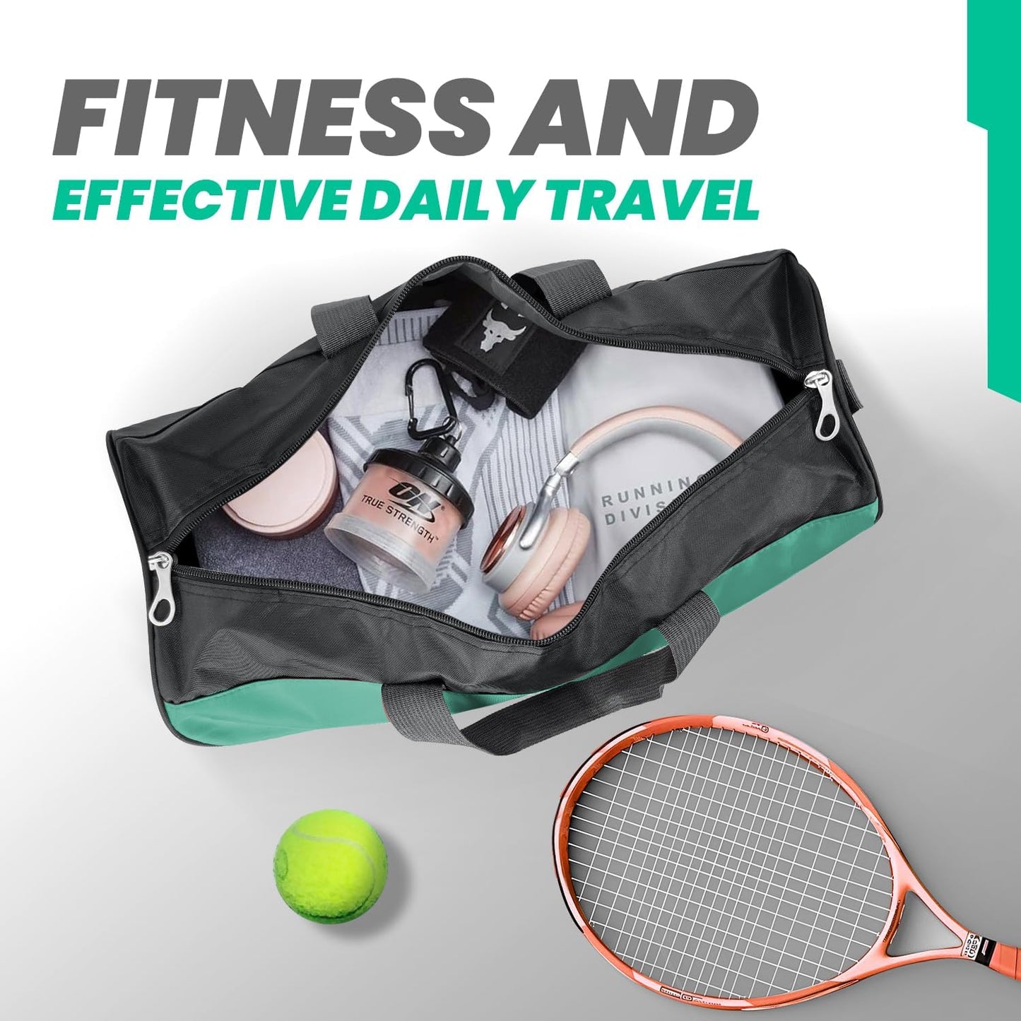Small Travel Duffel Bag Foldable Waterproof Gym Bag for Gym Beach Swim Bags Men Women Duffle Bag Lightweight Oxford Cloth Sports Bags -Yellow