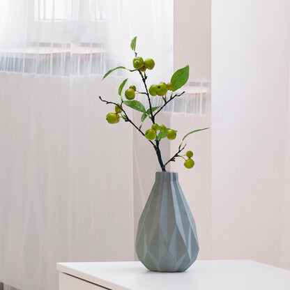 Artificial Apples Branches, Simulation Apples Branch Artificial Flower Branches, Artificial Apples Fruit Branches, Simulation Apples Fruits Stems with Green Leaves (A)
