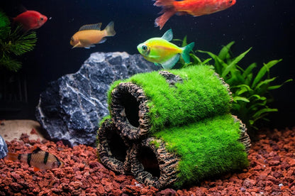 Fish Tank Decorations Aquarium Décor Resin Artificial Tree Trunk Root (E)