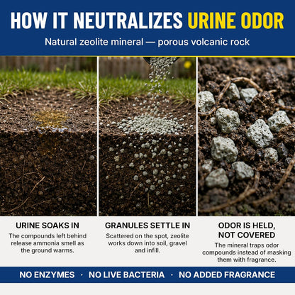 Yard & Outdoor Pet Urine Odor Absorber Granules, 2 lb