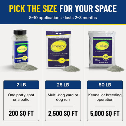Yard & Outdoor Pet Urine Odor Absorber Granules, 2 lb