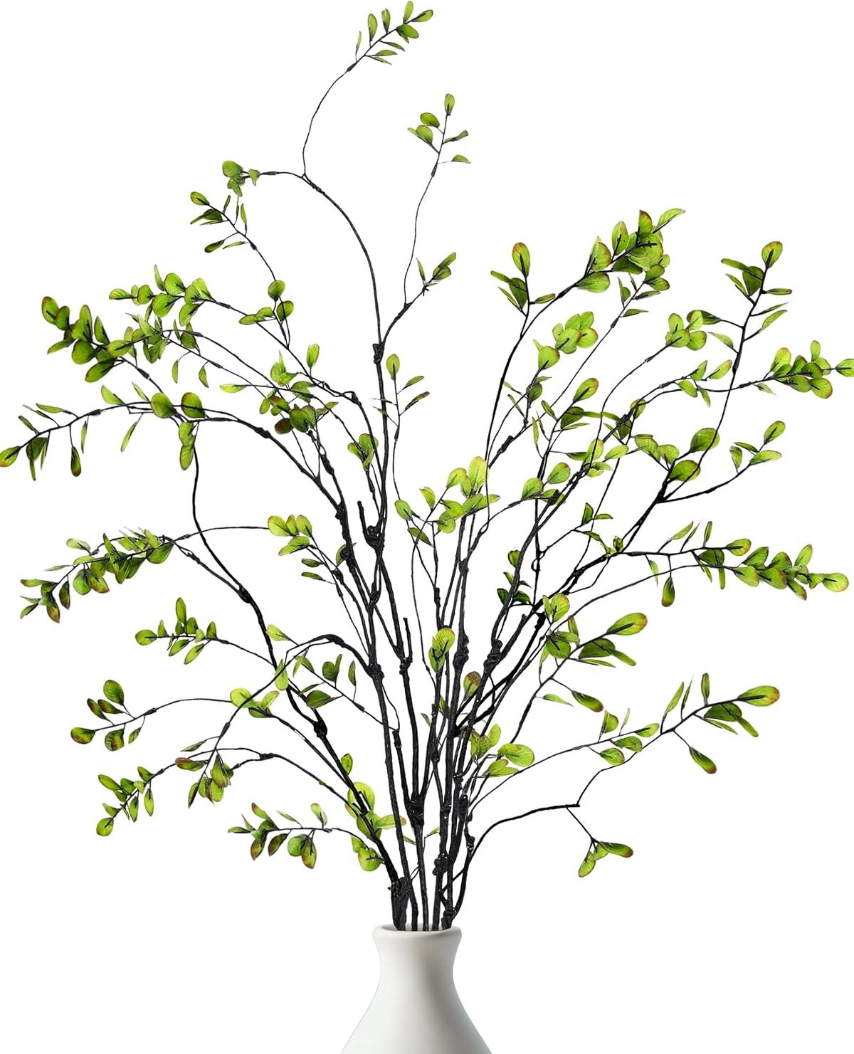 3 Packs 47.2'' Tall Artificial Ficus Branches Faux Eucalyptus Stems