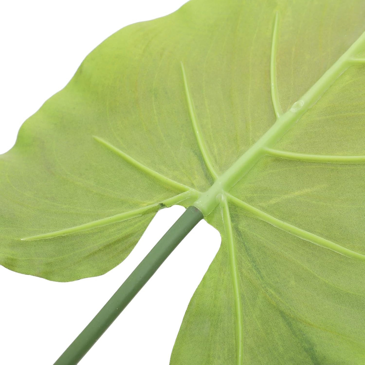 Artificial Plant Leaves Stems 2pcs Medium Calla Lily Faux Greenery Realistic Tropical Leaf Decor for Home Office Wedding Bouquet DIY Arrangement