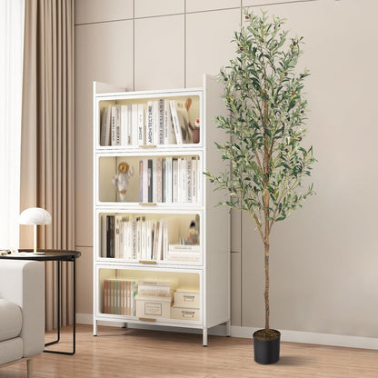 Artificial Fake Olive Tree 4FT 1Pack Faux Olive Tree for Home Decor