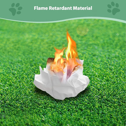 30 x 20 inches 2 Pack Fake Grass Pee for Dogs Artificial Grass Rug Pad for Puppy Potty Washable Grass Mat for Pet Training with Drainage Hole