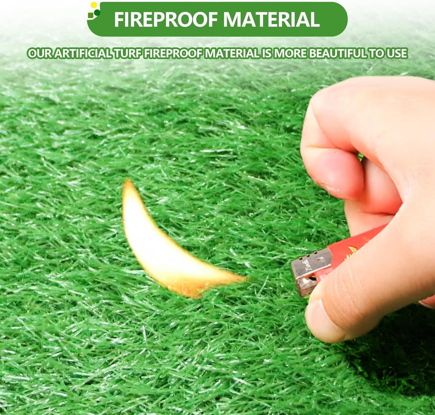 30 x 20 inches 2 Pack Fake Grass Pee for Dogs Artificial Grass Rug Pad for Puppy Potty Washable Grass Mat for Pet Training with Drainage Hole