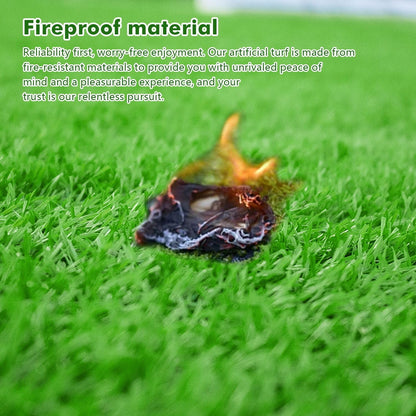 30 x 20 inches 2 Pack Fake Grass Pee for Dogs Artificial Grass Rug Pad for Puppy Potty Washable Grass Mat for Pet Training with Drainage Hole