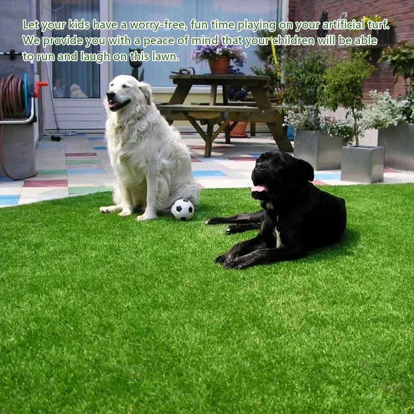 30 x 20 inches 2 Pack Fake Grass Pee for Dogs Artificial Grass Rug Pad for Puppy Potty Washable Grass Mat for Pet Training with Drainage Hole