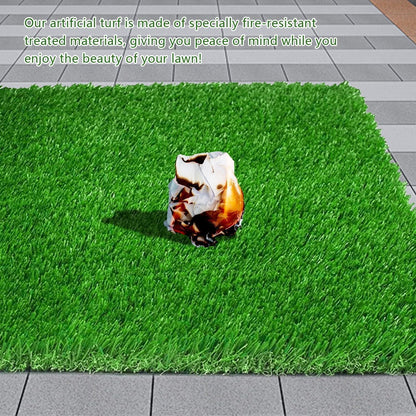 30 x 20 inches 2 Pack Fake Grass Pee for Dogs Artificial Grass Rug Pad for Puppy Potty Washable Grass Mat for Pet Training with Drainage Hole