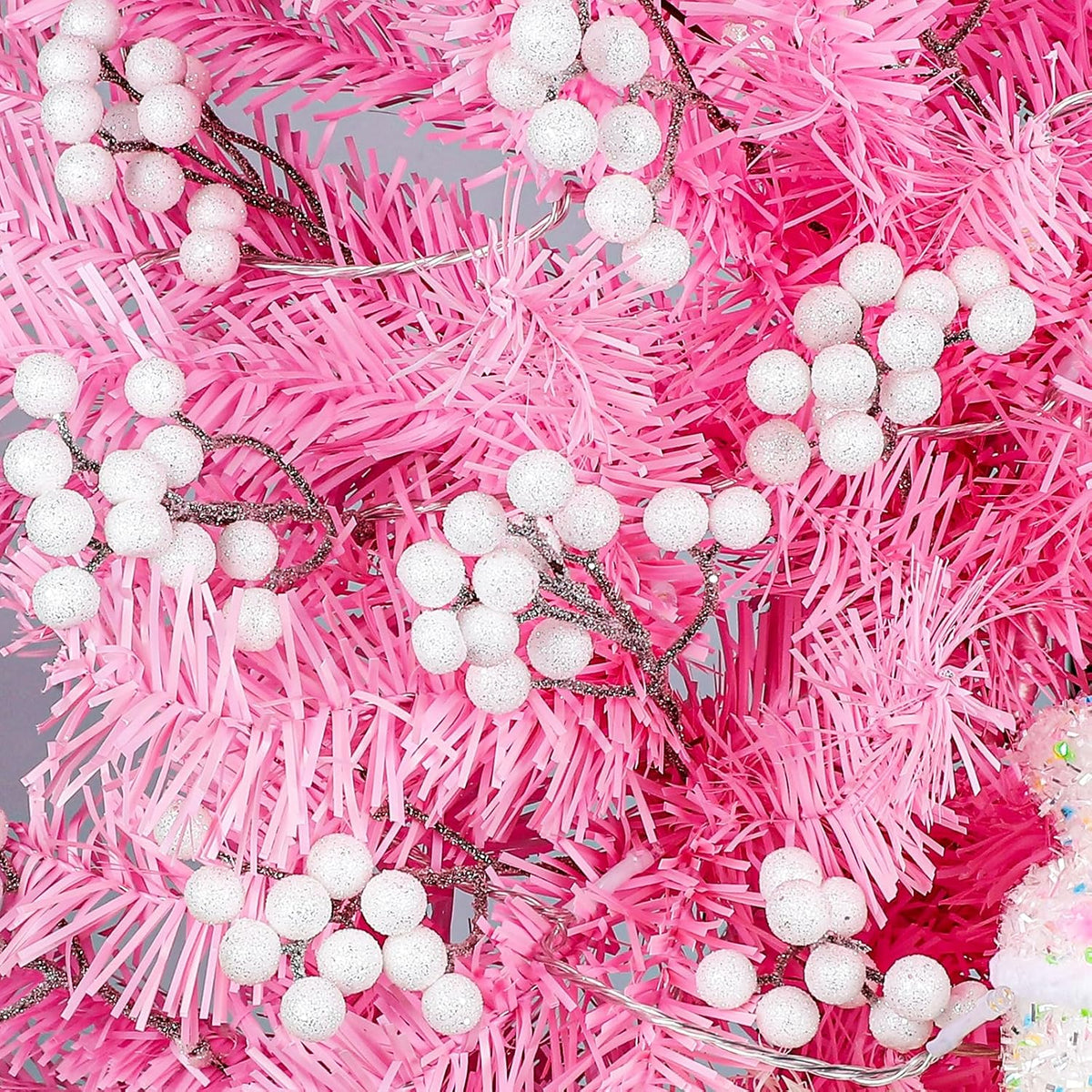 20 Pack 7 Inch Fall Artificial Orange Berry Stems Orange Berries Picks Holly Berry Branches Decorations for Tree Ornaments Fall Bouquets Wreath DIY Crafts Thanksgiving Harvest Autumn Home Decor