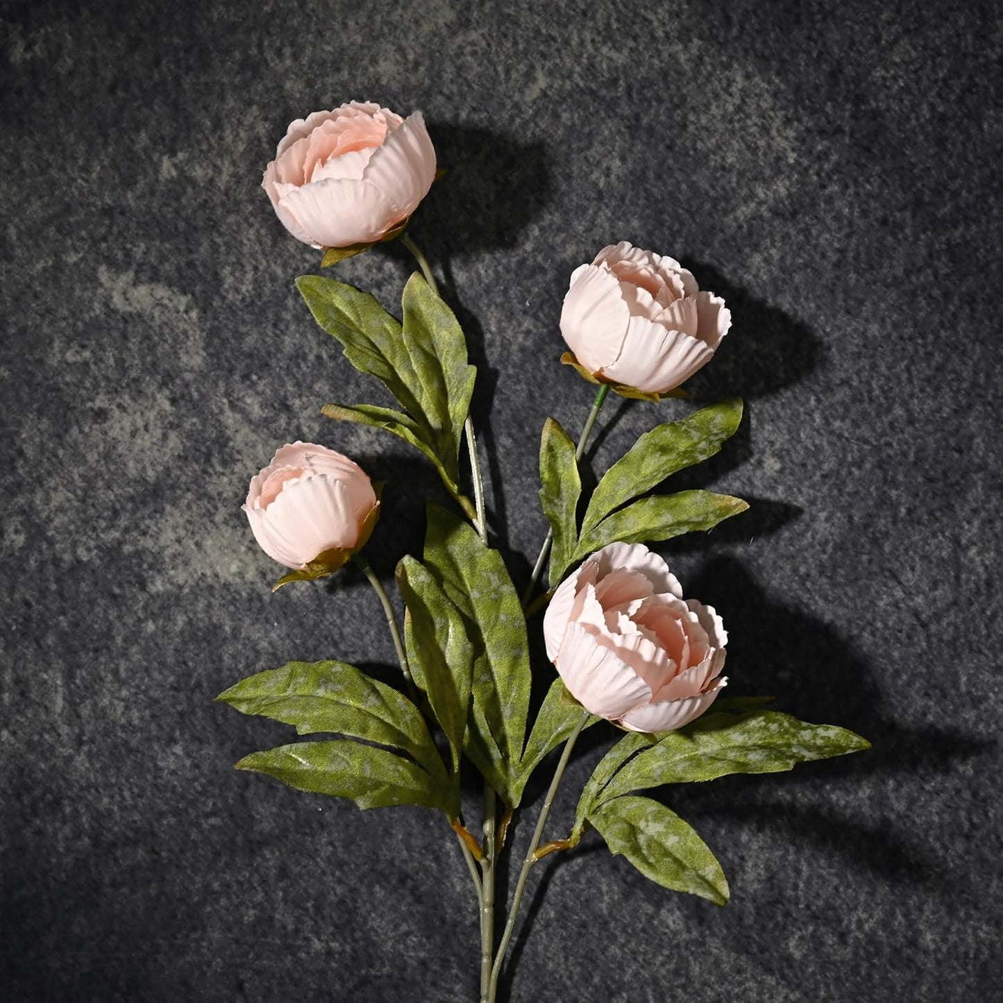 6 Pcs Faux Peonies Artificial Flowers for Vase, 27" White Flowers | Fake Silk Peonies Flowers for Wedding, Vase Filler White Flowers for DIY Bouquets Centerpieces Bridal Shower Office Decor