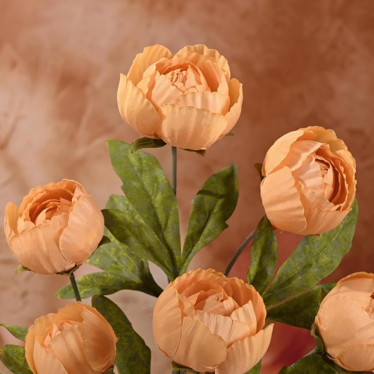 6 Pcs Faux Peonies Artificial Flowers for Vase, 27" White Flowers | Fake Silk Peonies Flowers for Wedding, Vase Filler White Flowers for DIY Bouquets Centerpieces Bridal Shower Office Decor