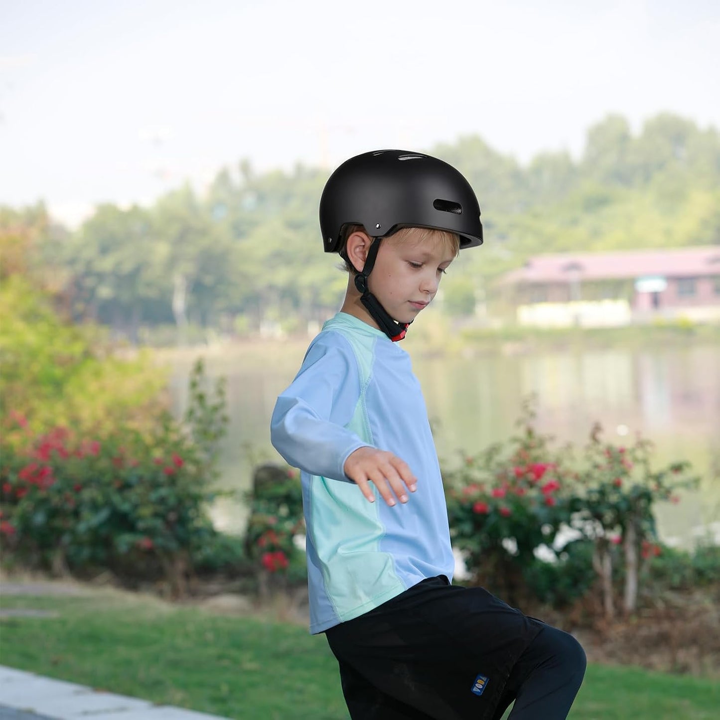 Skateboard Bike Helmet, 3 Sizes for Adult Youth Kids Women Men Boys Girls | Certified Multi-Sport Helmet for Scooter Skate Bicycle, Adjustable Lightweight Ventilated Helmet