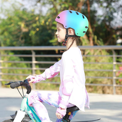 Skateboard Bike Helmet, 3 Sizes for Adult Youth Kids Women Men Boys Girls | Certified Multi-Sport Helmet for Scooter Skate Bicycle, Adjustable Lightweight Ventilated Helmet