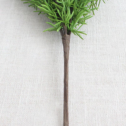 3Bundles Artificial Rosemary Stems Fake Greenery Plants Bushes Shrubs Green Faux Rosemary Branches Spring Plants for for Farmhouse Garden Porch Patio Indoor Outdoor Home Decor