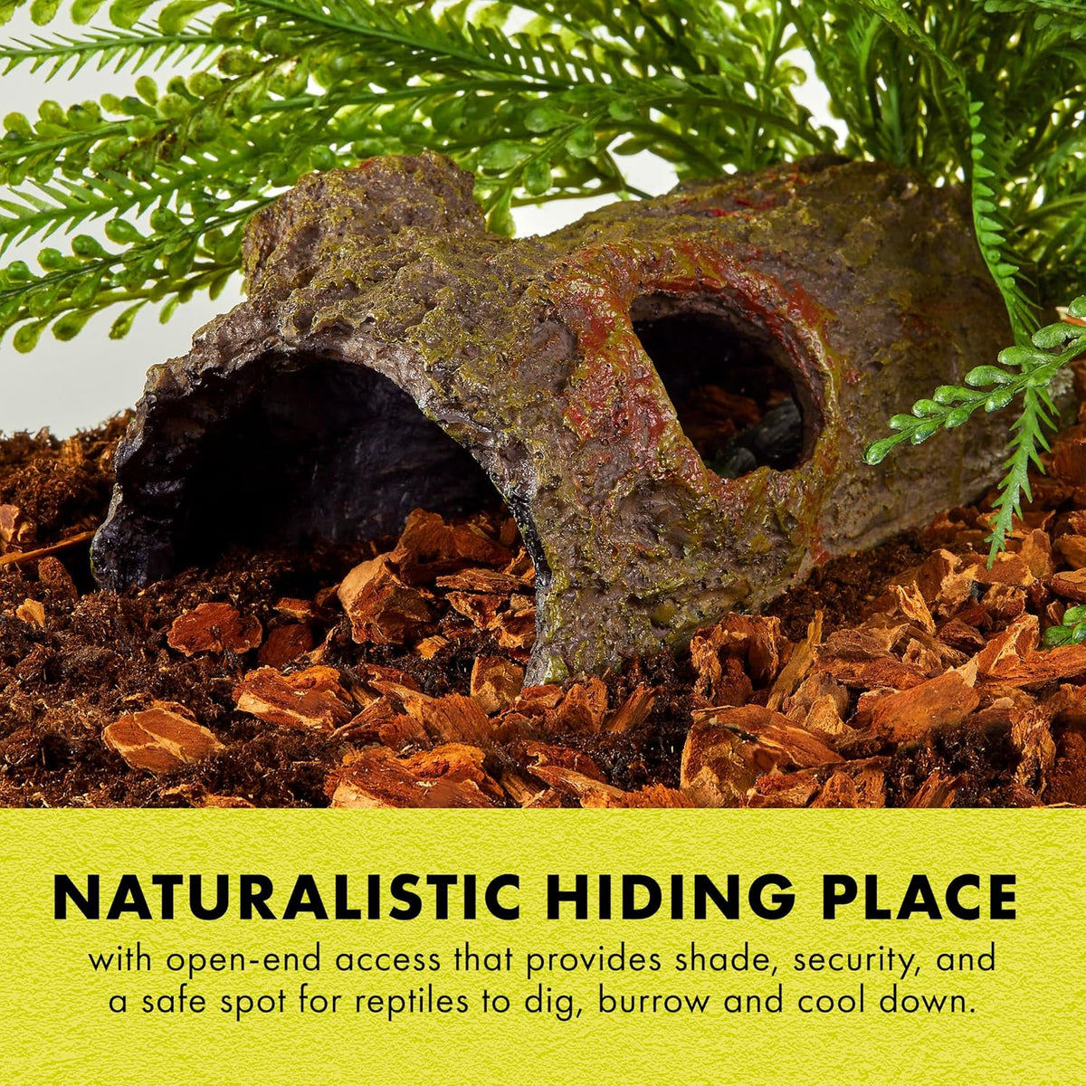 Bark Bends Reptile Hides for Geckos, Snakes, Frogs, Medium