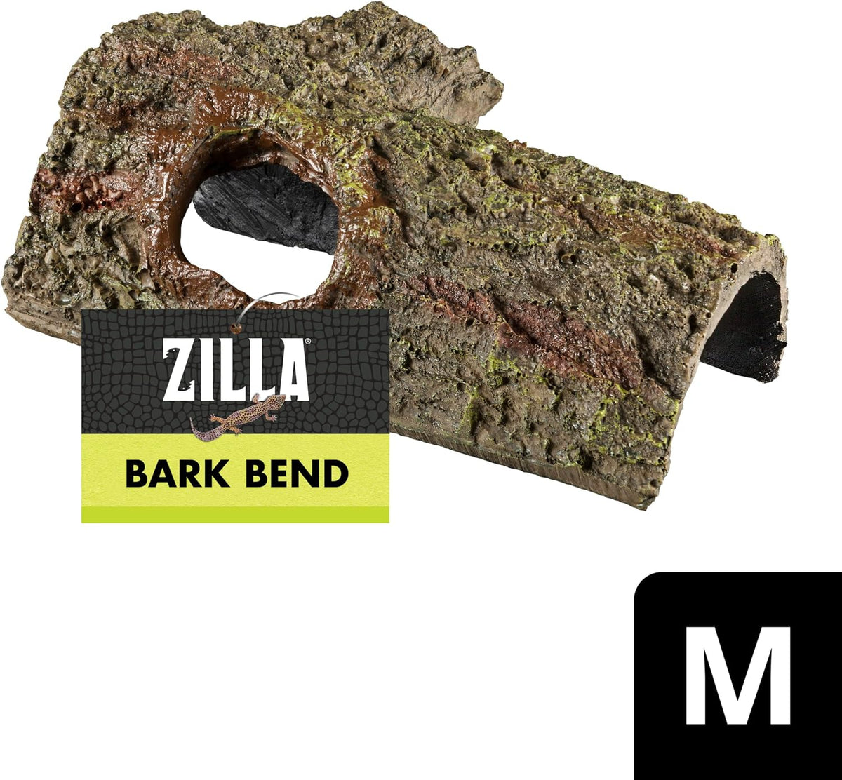 Bark Bends Reptile Hides for Geckos, Snakes, Frogs, Medium