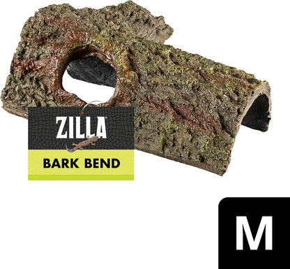 Bark Bends Reptile Hides for Geckos, Snakes, Frogs, Medium