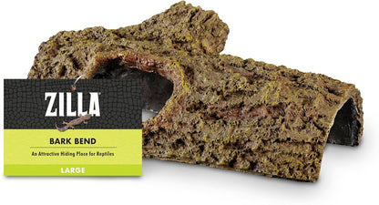 Bark Bends Reptile Hides for Geckos, Snakes, Frogs, Medium