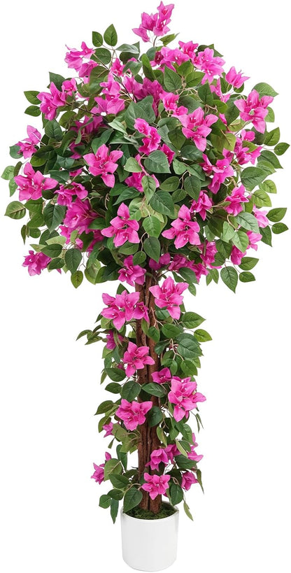 4.6 Ft Magnolia Tree Fake Tree Magnolia Decor Tree for Living Room