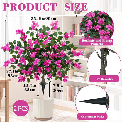 4.6 Ft Magnolia Tree Fake Tree Magnolia Decor Tree for Living Room