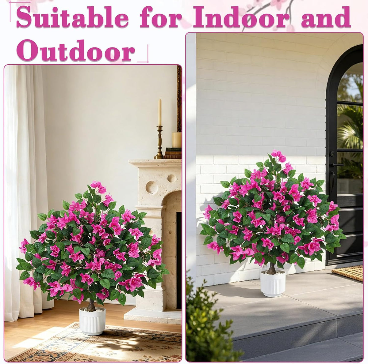 4.6 Ft Magnolia Tree Fake Tree Magnolia Decor Tree for Living Room