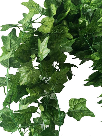 40 Ft Artificial Ivy Silk Vines Fake Hanging Plants High Simulation Garlands Greenery Chain for Home Wedding Wall Party Decoration, Pack of 5