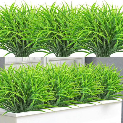 16 Pcs Artificial Plants Outdoor Fake Fall Greenery Stems, Red