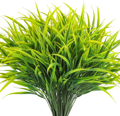 16 Pcs Artificial Plants Outdoor Fake Fall Greenery Stems, Red
