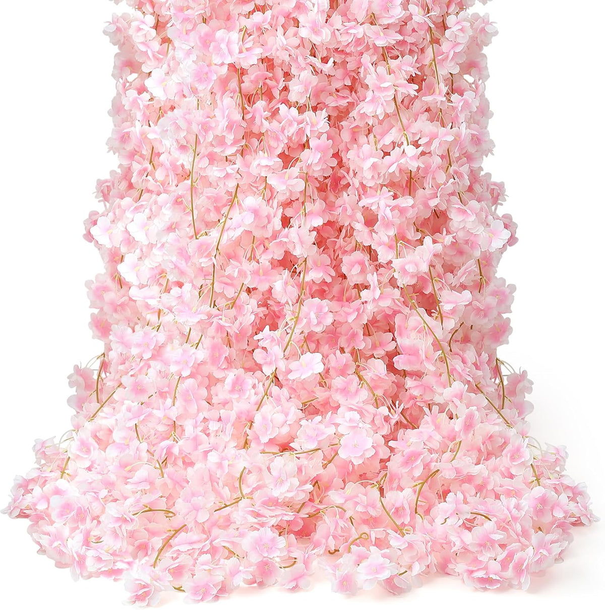 35.4FT Cherry Blossom Flowers Garland Vine for Decoration
