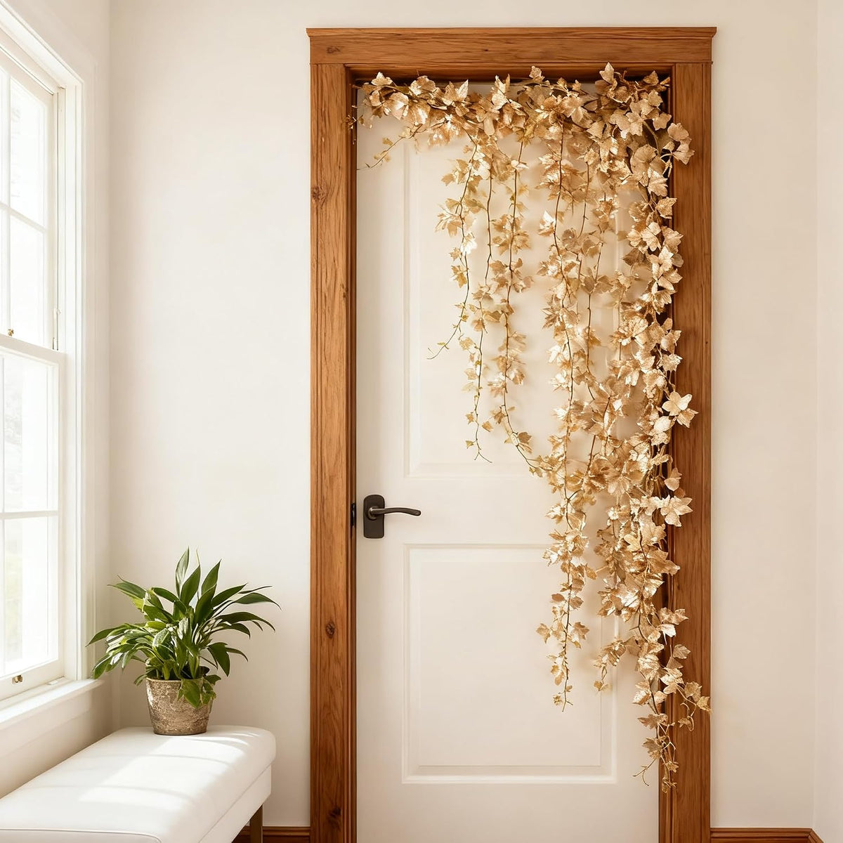 35.4FT Cherry Blossom Flowers Garland Vine for Decoration