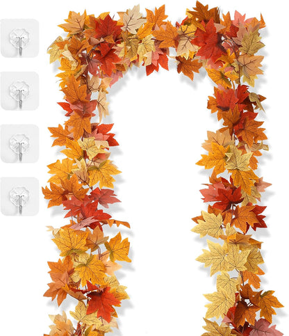35.4FT Cherry Blossom Flowers Garland Vine for Decoration