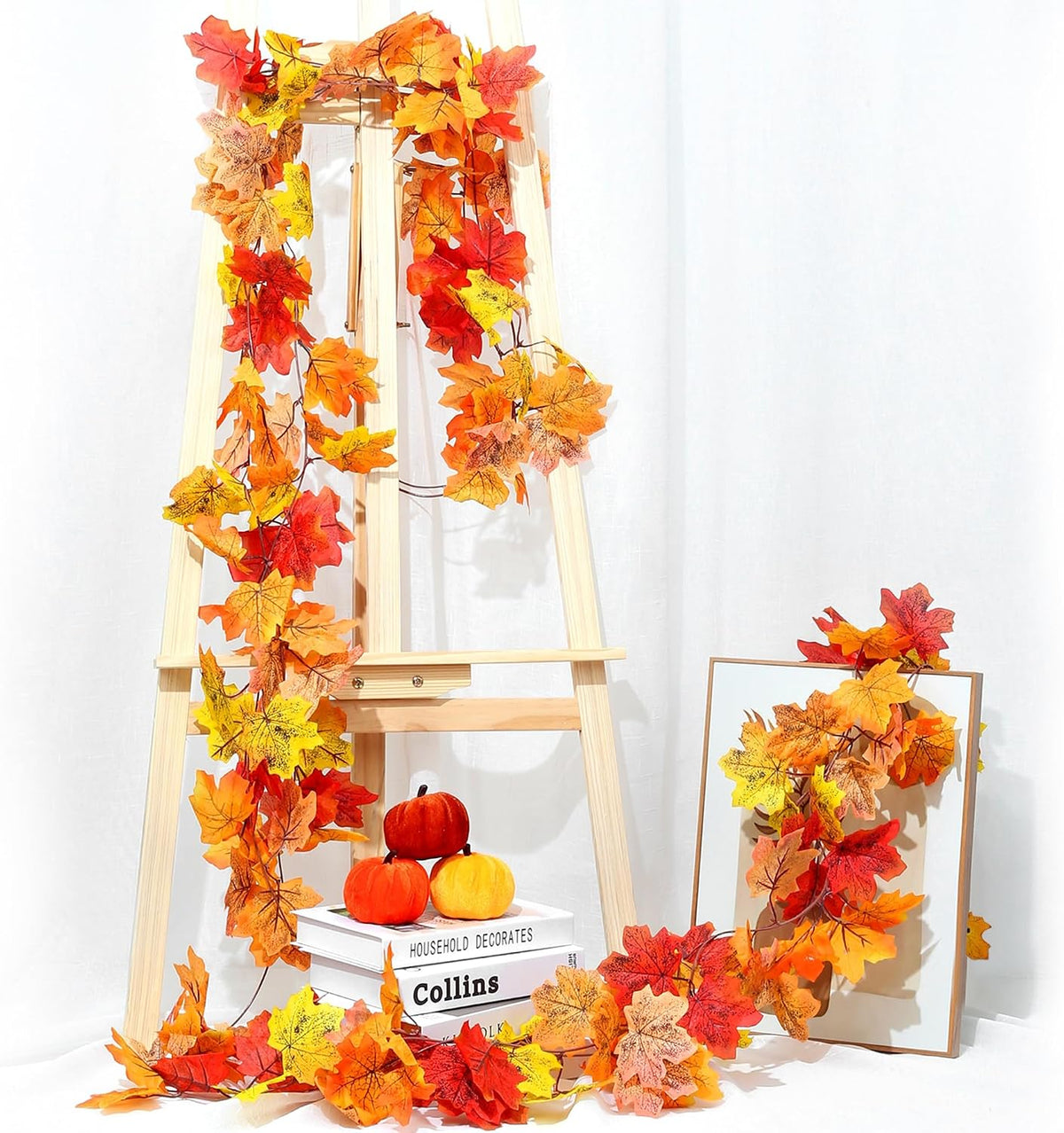 35.4FT Cherry Blossom Flowers Garland Vine for Decoration