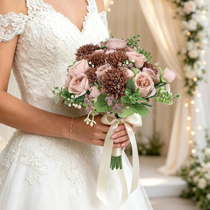 16 Bundles Peonies Artificial Flowers Bulk - Blush Pink | Silk Fake Flower for DIY Bouquet, Faux Peony Floral Arrangements for Vase Centerpiece Home Wedding Party Centerpiece