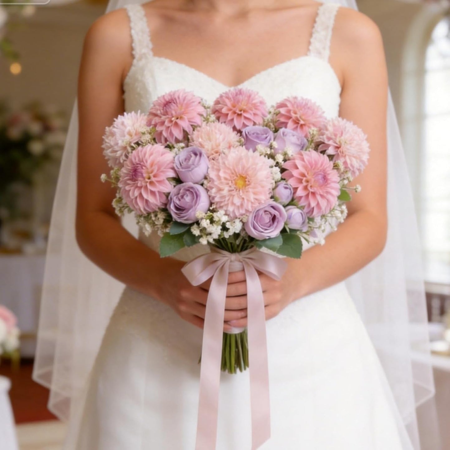 16 Bundles Peonies Artificial Flowers Bulk - Blush Pink | Silk Fake Flower for DIY Bouquet, Faux Peony Floral Arrangements for Vase Centerpiece Home Wedding Party Centerpiece