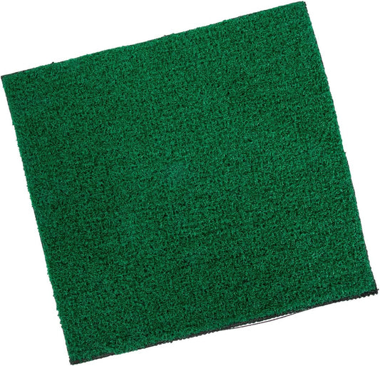 Simulated Turf Mat 11.81X11.81 Inch Artificial Grass for Fish Tank Turtle Basking Platform and Home Landscaping Flowerpot Mat