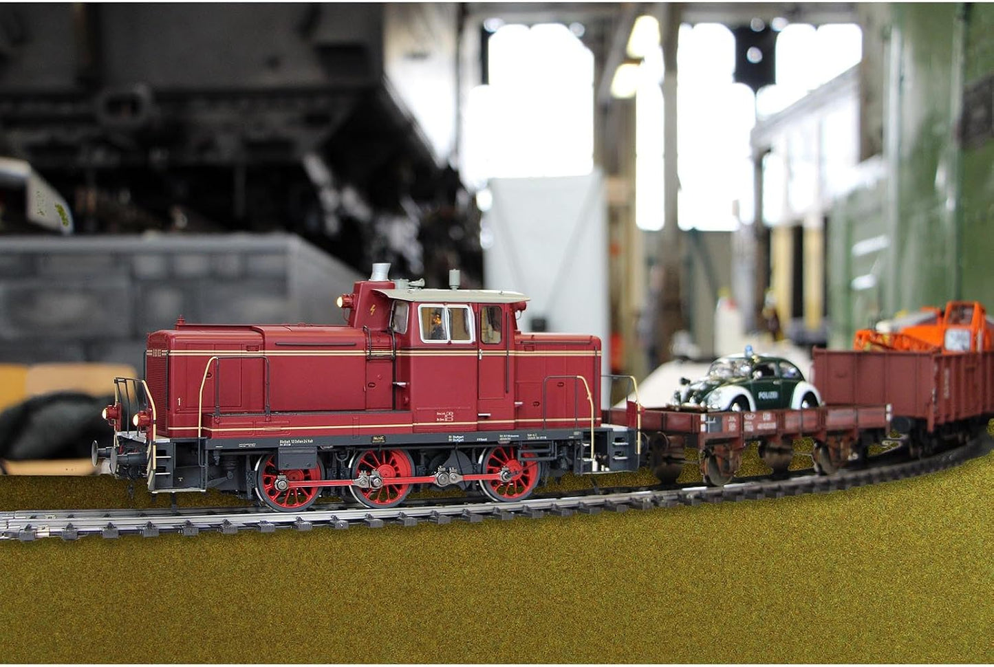 Artificial Model Grass Mat Trains Green 40x200cm or 15.7‘’ x 78'' for Decoration Craft Scenery Model DIY CP2137 (Green)