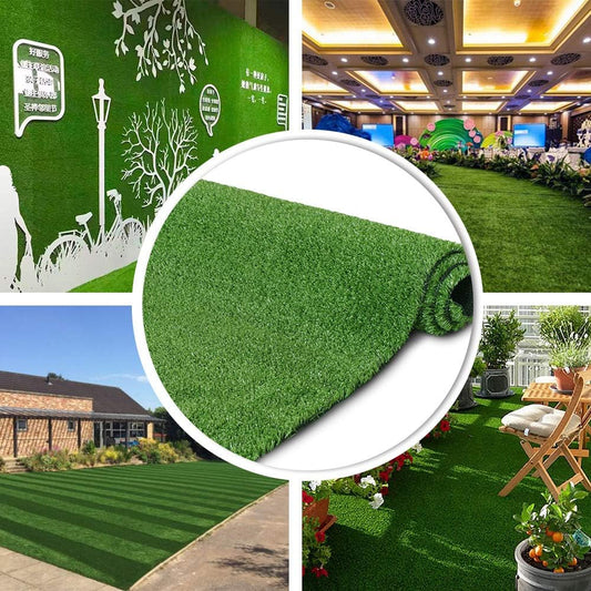 Artificial Grass Turf 3FTX10FT,Drainage Holes/Custom Size