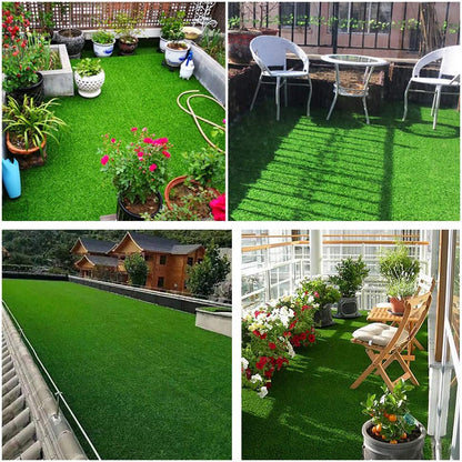 Artificial Grass Turf 3FTX10FT,Drainage Holes/Custom Size