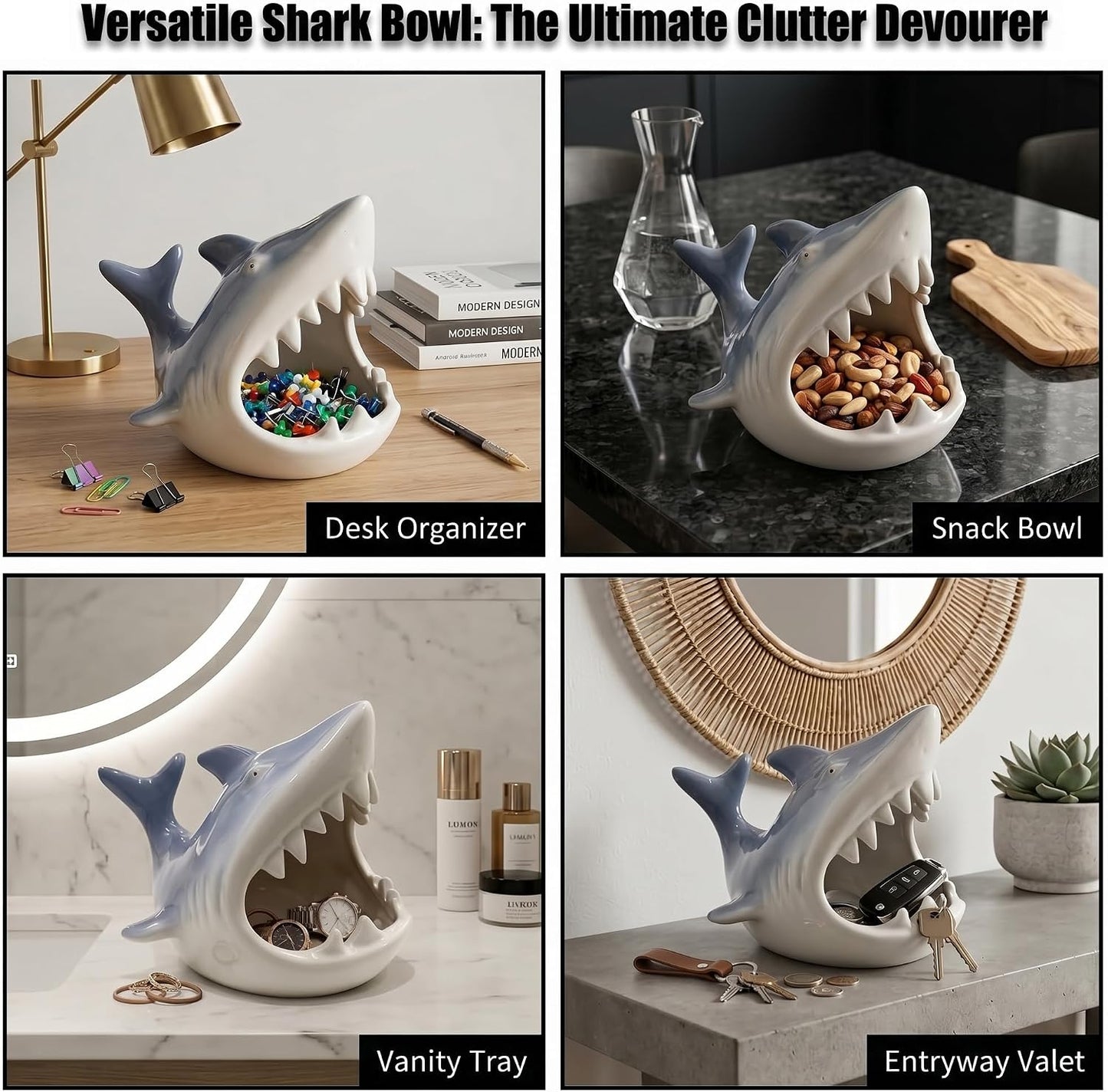 Fish Tank Decorations, Large Aquarium Decor Accessories with Heavy Concrete Rock Mountain, Bearded Dragon Hideout, Reptile & Amphibian Habitat Hideouts, Weighted Cave Stone (Brown Mountain)