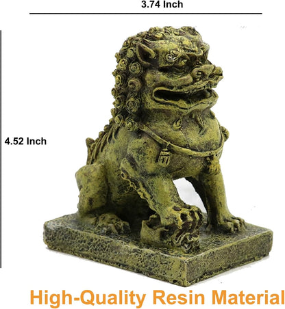 Fish Tank Decorations, Large Aquarium Decor Accessories with Heavy Concrete Rock Mountain, Bearded Dragon Hideout, Reptile & Amphibian Habitat Hideouts, Weighted Cave Stone (Brown Mountain)